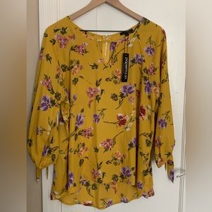 PAPERMOON Coraley Tie Sleeve Blouse